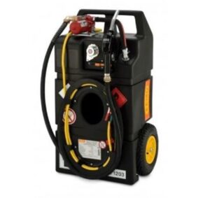 CEMO Kraftstofftrolley 95l Benzin manuelle Pumpe